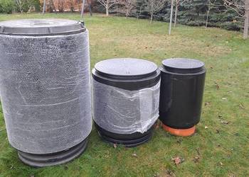 Obudowa studni głębinowej 80x40 ocieplona zabudowa studzienka rewizyjna