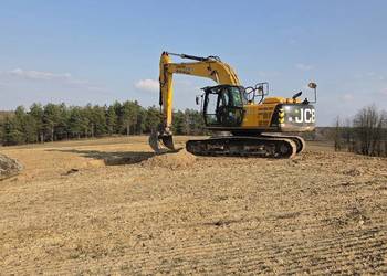 Usługi koparką gąsienicową Kopanie stawów Melioracje wyburzenia
