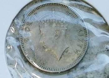 MALAJE  BRYTYJSKIE 5 centsc 1950 r-CUNI