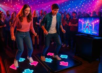 Atrakcje taneczne wynajmij maty dance na event imprezę piknik mega atrakcja