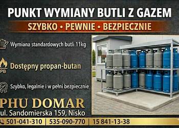 PUNKT WYMIANY BUTLI GAZOWYCH 11 KG - GAZ
