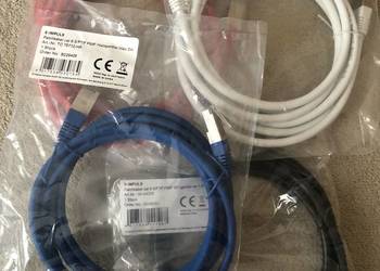 Patchcord Cat6, Rj45, S/FTP PIMF, 2 metry, różne kolory