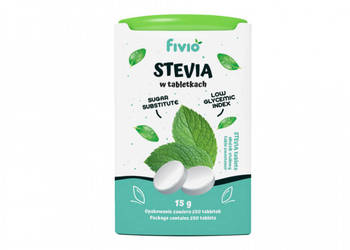 Stevia tabletki 250 tabletek fivio