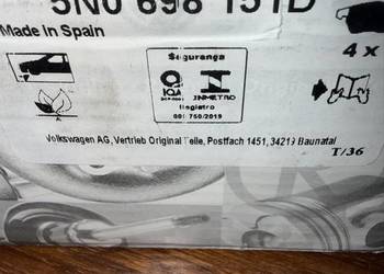 Klocki hamulcowe OE 5n0698151D