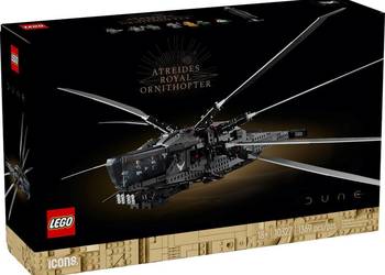 Klocki LEGO Icons 10327 Diuna Atreides Royal  Ornithopter. Nowe