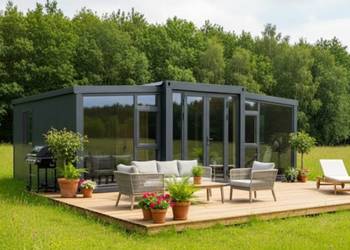 Domek dom kontener mieszkalny 38m2 na działkę