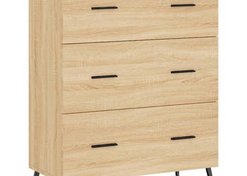 Szafka dąb sonoma 695x34x90 cm materiał drewnopochodny WM-827871