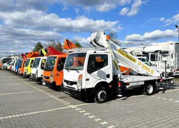 Nissan Cabstar Podnośnik Koszowy 26m Palfinger P260B + Pilot Zwyżka CMC Ru…