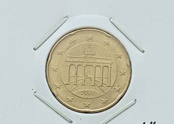 20 Centów Niemcy 2007 r. men. "J"