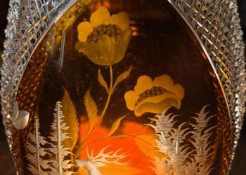 Kryształy PRL dwie sztuki