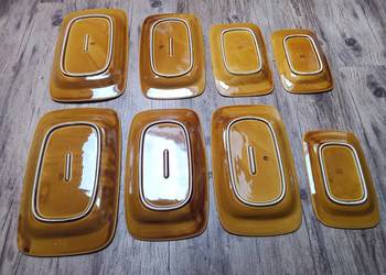 Półmiski fabryka porcelany Tułowice PRL