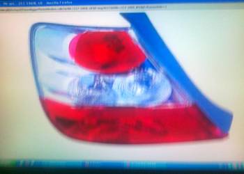 LAMPA TYLNA LE/PR (3-D) DO: HONDA CIVIC 10/2003 - 01/2006