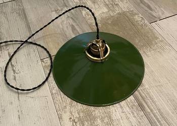 Lampa industrialna metalowa emaliowana wisząca Loft