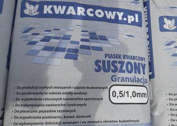 3 warianty Piasku Kwarcowego suszonego