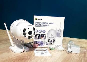 Obrotowa kamera zewnętrzna WiFi 5MP IP66 – podczerwień, audio, detekcja ruc