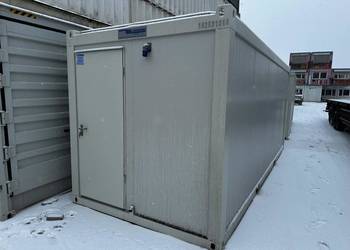 KONTENER BIUROWY SOCJALNY 2,5x6 NOWY