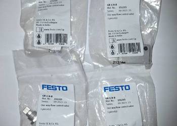 Zawór dławiąco-zwrotny Festo GR-1/8-B Zawór dławiąco-zwrotny Festo GR-1/8-B
