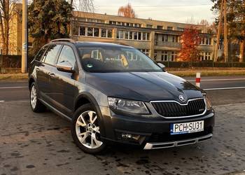 Skoda Octavia Scout 2.0 TDI 184KM, 4x4, DSG, wzorowy stan, zarejestrowana