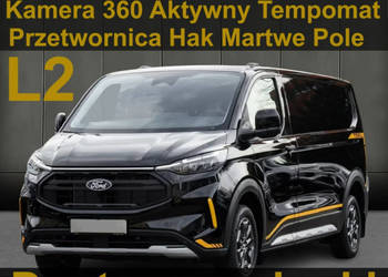 Ford Transit Custom Trail L2 150KM Kamera 360 Hak Skóra Od ręki !! Niska C…