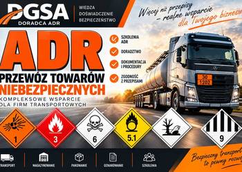 Doradca ADR / DGSA / RID / IMDG – Audyty Szkolenia Sprawozdania Kraków