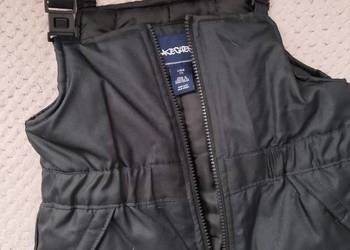 Spodnie SKECHERS zimowe ocieplane na szelkach