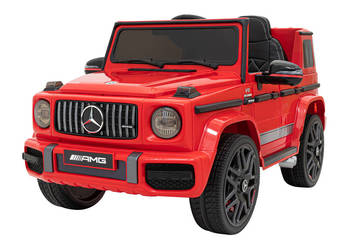 Mercedes AMG G63 dla dzieci Czerwony