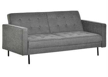 3-osobowa sofa rozkładana z funkcją spania Łóżko Box Vintage Grey