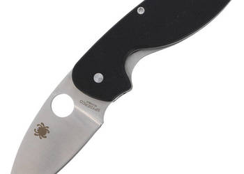 Nóż składany Spyderco Efficient G-10 Black Plain (C216GP)