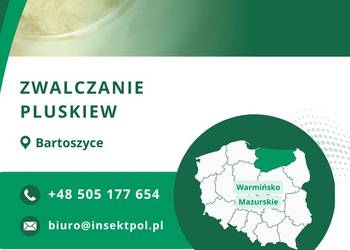 Zwalczanie pluskiew Bartoszyce - Odpluskwianie, Dezynsekcja