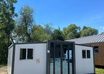 NOWY Domek Składany Kontenerowy 35m² | Gotowy w 2 godziny! Nowoczesny