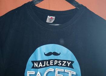 Koszulka męska.T-shirt z nadrukiem.Rozmiar XL