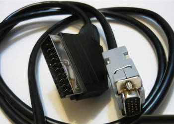Kabel Przewód Euro Na VGA Scart - D-Sub Tuner Do Monitora