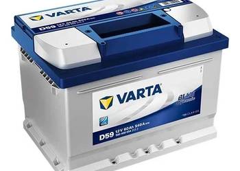 Akumulator 60Ah 540A P+ VARTA Blue Dynamic D59  || Gliwice, Toszecka 11