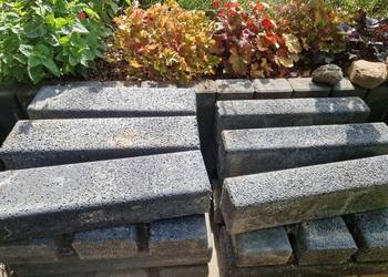 Palisada betonowa Grafitowa 60 x 16,5 x 11