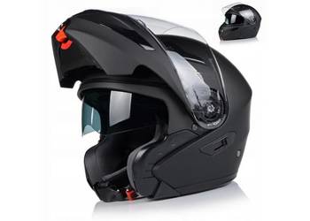 NAXA KASK MOTOCYKLOWY SZCZĘKOWY FO6 rM + BLENDA