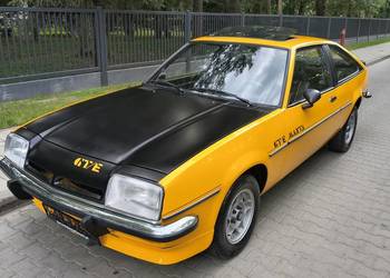 OPEL MANTA B GT/E AUTOMAT 115 KM 1979 r. to absolutny unikat, kultowa ikona