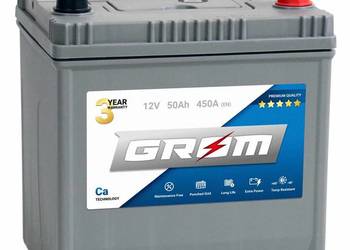 Akumulator 50Ah 450A  GROM Premium P/L+ Tczew, 532474159