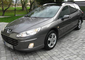 Śliczny !! 407 SW 2.0 HDI PREMIUM Bogata Wersja !!