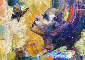 Pitsko Giennadij Lot marzeń 70x50 obraz olejny