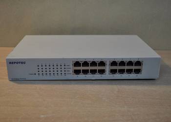 Repotec 16-P 10100Mbps Nway Switch 110240V AC50-60Hz
