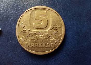 Stare monety 5 marek 1983 Finlandia