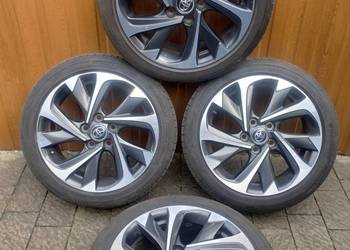 Felgi aluminiowe 17 cali Toyota Corolla i inne z oponami letnimi i oryginal