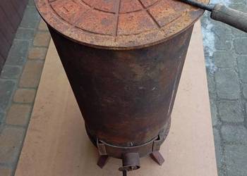 Piecyk koza na węgiel drzewo pelet grubość ścianki 8 mm