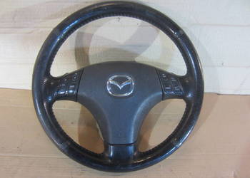 kierownica multifunkcja skórzana pik mazda 6 gg gy