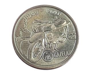 Moneta Kultowe Polskie Motocykle HP Gazela 1968–1970 Medal Żeton ORLEN