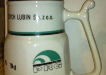 Kufel Barbórka "94,ceramiczny biały 0,5l