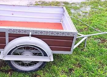 Wózek ogrodowo - transportowy odrestaurowany