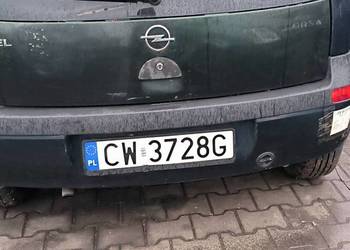 ZDERZAK TYŁ OPEL CORSA Z36U
