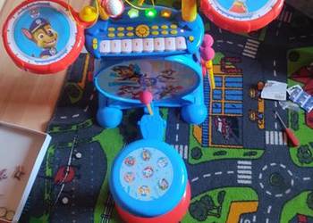 Elektroniczny Zestaw Muzyczny Psi Patrol Perkusja Z Keybordem