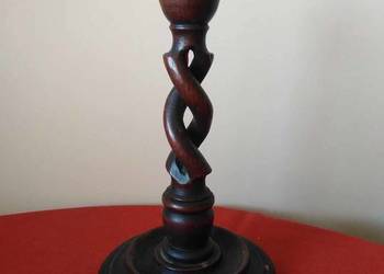 Świecznik Spiralny Angielski Barley Twist Retro